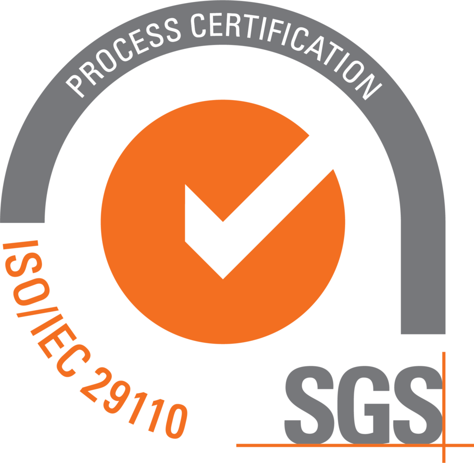 SGS ISO 29110 Certified